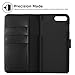 TECOOL iPhone 7 Plus Wallet Case,iPhone 8 Plus Leather case, PU Leather Cover with Cash/Card Slots,Kick Stand Function and Magnetic Clasp Leather Case for Apple iPhone 7+/iPhone 8+ 5.5