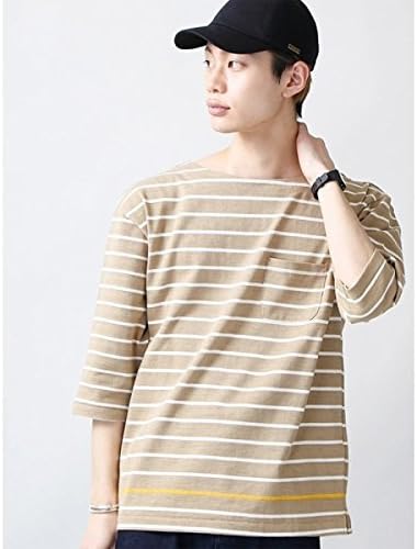 Amazon ウィゴー メンズ Wego ウィゴー Wego ボートネックボーダーtシャツ 柄4 L Tシャツ カットソー 通販