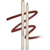 KISSIO Creamy Lip Liner Pencil - Long Lasting Waterproof Lip Pencil with Sharpener,Matte Finish,Highly Pigmented Non-Drying Lip Liner for Lips Contouring &amp; Defining,Vegan Makeup (03 Whisper)