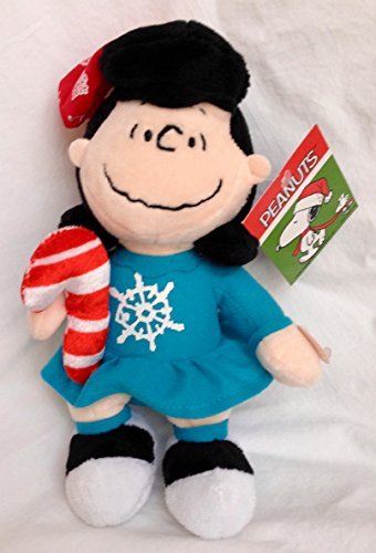 Peanuts Lucy Musical Christmas 9" Plush Doll