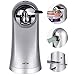 Aicok Electric Can Opener, Smooth Touch Can Opener, Stainless Steel, Can Opener, Knife Sharpener, Bottle Opener 3 in 1, Extra Height