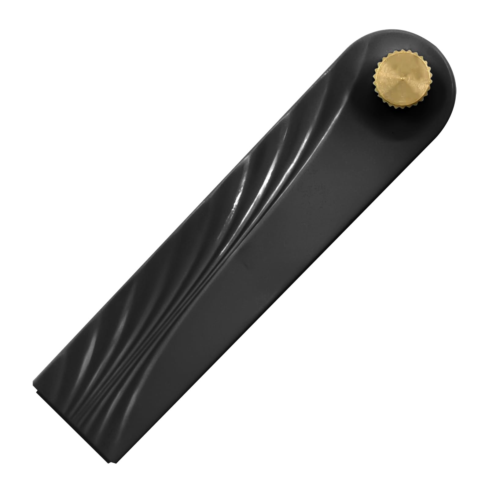 Musiin Guitar Silencer, Muffler, String Mute Accessory - Home Practical Guitar Mute Accessory for Acoustic & Folk Guitars, Training Tool with Instrument Accessories (Black)