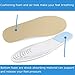 Amitataha air-pillo Insoles Super-Soft and Breathable Shoe Inserts and Stopping Sweaty with Two Layers of Foam That Fit in Any Shoes (One Size for Both Men’s 7-13 & Women’s 5-10) -(2 Pairs)thumb 2