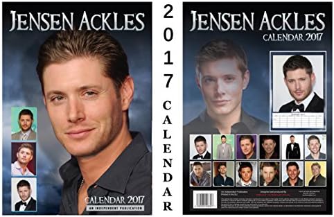 Jensen Ackles (Supernatural) 2017 Calendar + Blank Fridge Magnet