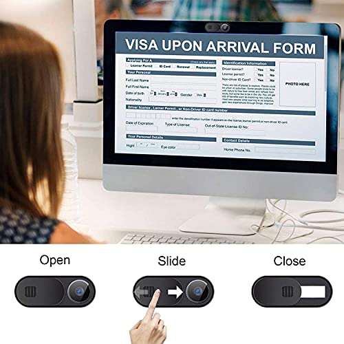 Camera Cover Slide, UltraThin Laptop Camera Cover Slide for Computer