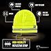 Armorbilt Safety Beanie – Reflective High Visibility Yellow/Orange - Cold Weather Knit Hat – Perfect for Construction and Outdoor Safety situations, Running, Biking, Workwear Clothing (Yellow)