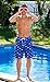 WUAMBO Athletic Men's Quickly Drying Board Shorts Flamingo Printed Swim Trunk