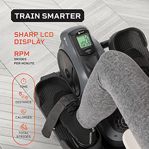 LifePro Under Desk Elliptical Machine Seated Under Desk Elliptical