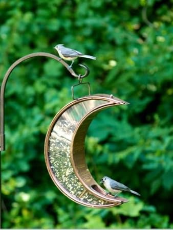 Good Directions Crescent Moon Bird Feeder Polished Amazon Co Uk