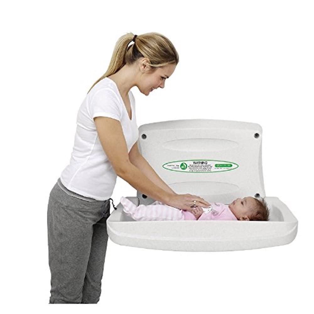 Magrini W9983 Horizontal Baby Changer Colour: White., 585(H) x 760(W) x 145(D)mm
