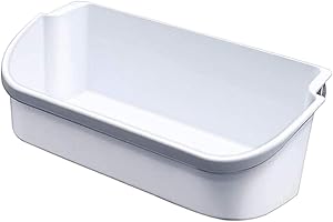 M MOTICO Upgrade 240356401 Refrigerator Door Bin Shelf Replace, Length 15.38", Compatible Frigidaire and Electrolux Side Bin, Top 2 Shelves on Refrigerator Side, Replace 240356402,240356409,240356406