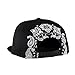 King Star Men Solid Flat Bill Hip Hop Snapback Baseball Cap Light Blue