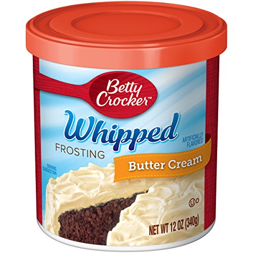 Betty Crocker Frosting Whipped Gluten Free Frosting Butter Cream 12 Oz