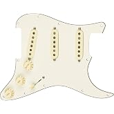 Fender Custom 69 Prewired Stratocaster Pickguard - 3-ply White