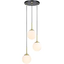 XiNBEi Lighting 3 Light Globe Cluster Pendant Light Modern