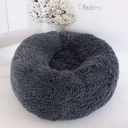Loopunk Rond En Peluche Pour Animal Domestique Nest Deep Sleep Pet Matelas épais Chaud Chien Lit Litière Pour Chat Convient Pour Chiots Chaton Petits