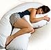 Moonlight Slumber Comfort-U Full Body Pillow Cover, Organic Cotton (Pillow Not Included) - Washable, Removable, Zip-Off