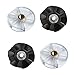Blendin 2 Blade Rubber Gears and 2 Motor Base Top Gears Replacement Parts,Fits Nutribullet Blender Juicers