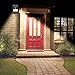 Solar Motion Sensor Light,Mulcolor 12 LED Wireless Rainproof Solar Powered Security Light Outdoor Wall Light for Patio, Deck, Yard,Garden,Driveway,Outside,Pack of 1