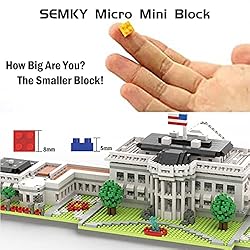 SEMKY Micro Mini Blocks White House U.S. Capital