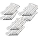 Amariver Microfiber Replacement Pads for Shark Steam Euro-Pro Mop S3250, S3101,S3111,S1001 etc(Set of 6)
