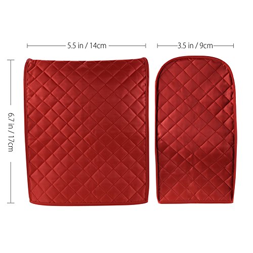 NKTM Stand Mixer Cover Dust-proof with Organizer Bag for Kitchen Mixer(17" x 14" x 9")