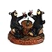 DEMDACO Bearfoots by Jeff Fleming Uncorked Black Bear 5 x 6 Hand-cast Resin Figurine Sculpture