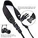 JJC Deluxe Neck Strap Shoulder Strap for Canon EOS Rebel T6 T5 T7i T6s T6i T5i T4i 80D 70D 60D 5D Mark II III IV 6D 7D,Nikon D7000 D7100 D7200 D5000 D5100 D5200 D5300 D3100 D3200 D3400 D750 D850,etc.
