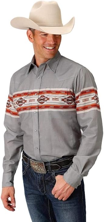 Roper Embroidered Western Shirts Online 