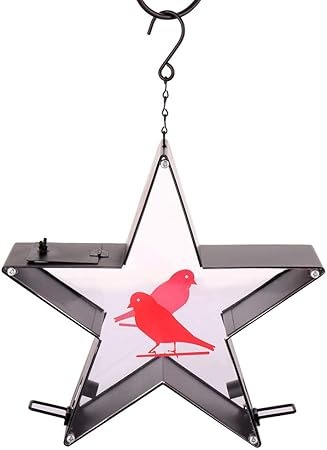 Amazon Com Goldeneagleeyes Bird Feeder 2 Feeding Station 3 8 Lb
