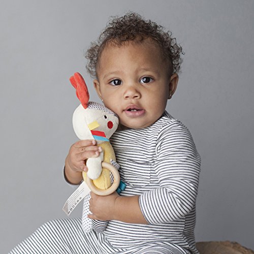 Petit Collage Organic Baby Developmental Soft Toy, Bunny - Thumbnail 2