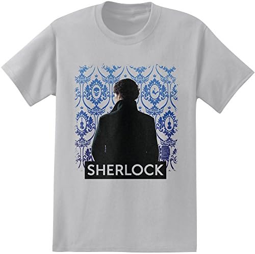 BBC Sherlock Photo Wallpaper Background Men's T-Shirt (Small)