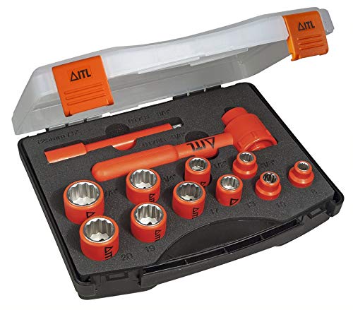 Insulated Tools Ltd 3/8 inch Drive 12 Piece Socket Set