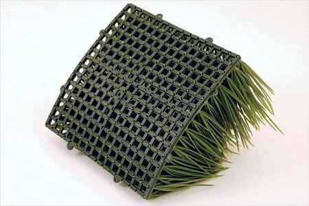 Living Whole Foods Artificial Wheat Grass- Fake Soft PVC Plastic Decorative Wheatgrass: Ornamantal Flower Arranging & Home Decor - 6"x6"x4"