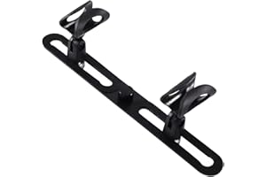 MERIGLARE Microphone Holder Stereo Array Spacing Bar Mic Stand Bracket Easy Installation Pp Material Suitable for Group Singi