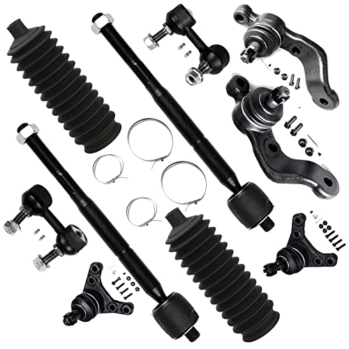 SCITOO 10pcs Front Tie Rod Kit fit 2001-2003 for Toyota for Tacoma