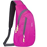Peicees Small Sling Bag For Men Women Crossbody Man Purse Chest Bag Packable Backpack Waterproof Shoulder Bag Hiking Travel