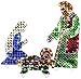 LB International 3169 3-Piece Holographic Lighted Christmas Nativity Set Yard Art Decoration 42
