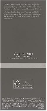 Guerlain L'Instant de Guerlain Pour Homme Eau de Toilette 100ml Woody Spicy Mens view 2