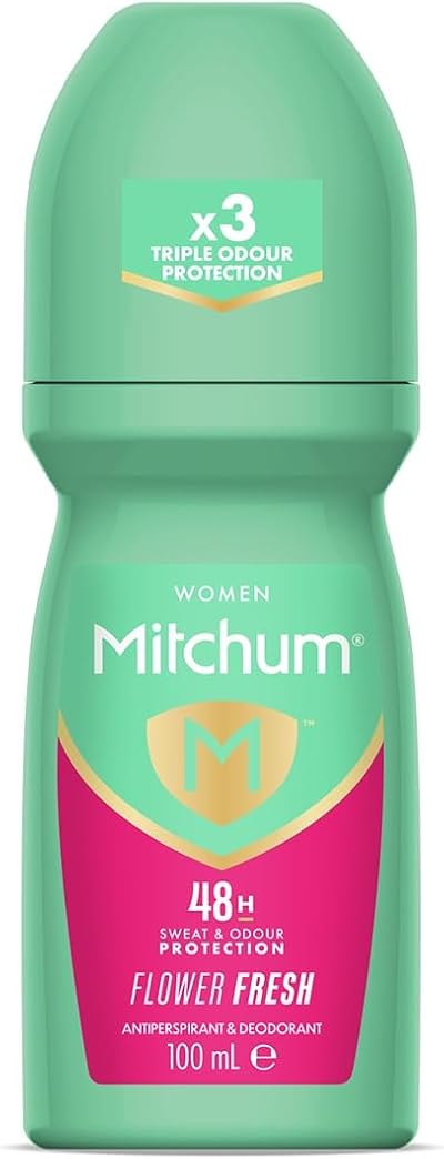 Mitchum Women 48HR Protection Flower Fresh Roll-On Deodorant 100 ml