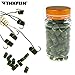 80pcs in 1 Bottle Green Grass Carp Baits Fishing Lures Fishing Baits