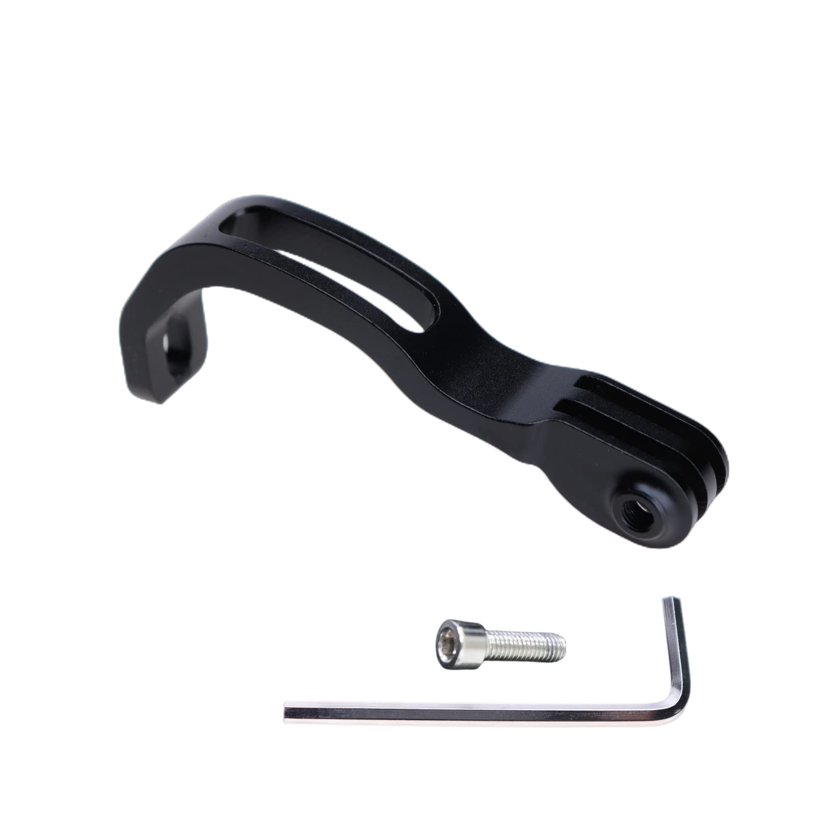 NELboNs Out-Front Bike Light Mount Bracket Compatible with Bromp ton 3 Sixty Folding Road Bike Bracket Cycling Part Aluminium Alloy Holder Mount for Bike Lights