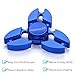 Hand Spinner Fidget Toy, AIRWALKS New Design Aluminium Alloy High Speed Slient Spin, Best Stress Reducer Relieves ADHD Anxiety and Boredom (Blue)
