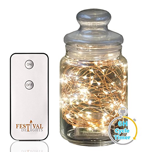 UPC 638142419499, Fairy Lights, LED string lights with Remote and Timer (100 LEDs)