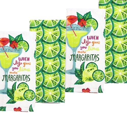 Celebrate Summer Together Margarita Kitchen Towel When Life Gives You Limes Make Margaritas