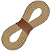 Leather Laces For Boots, Boat Shoes, Arts & Crafts - 72 Inch - Just Cut to Fit (Old Tan)
