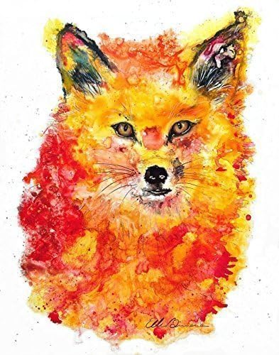 Spirit of Fox hand-signed fine art print by Ellen Brenneman