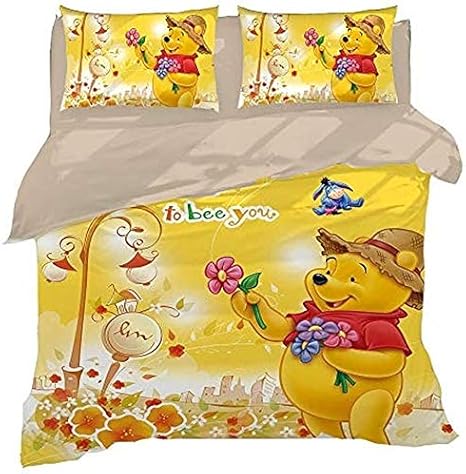 135 X 0 Cm Pour La Housse De Couette Winnie 1 135 X 0 Cm Ea Sdn Childrens Bed Linen Parure De Lit Winnie Lourson Pour Enfant Multicolore Literie Enfants Literie Et Linge De