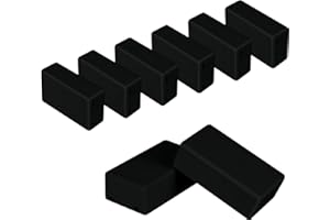 HoHaing Project Box 8 Pieces Electrical Box Small Junction Box ABS Plastic Enclosure Power Electronic Case Black 3.15" x 1.97" x 1.02"(80 x 50x 26mm)