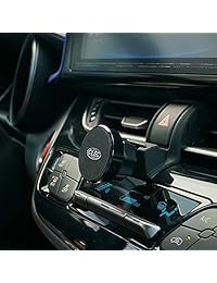 Soporte para teléfono móvil de carga inalámbrica, retráctil automático, soporte de ventilación para Toyota CHR 2018 2019, soporte para teléfono para iPhone 8, X, XS, compatible con Samsung S9, S10
